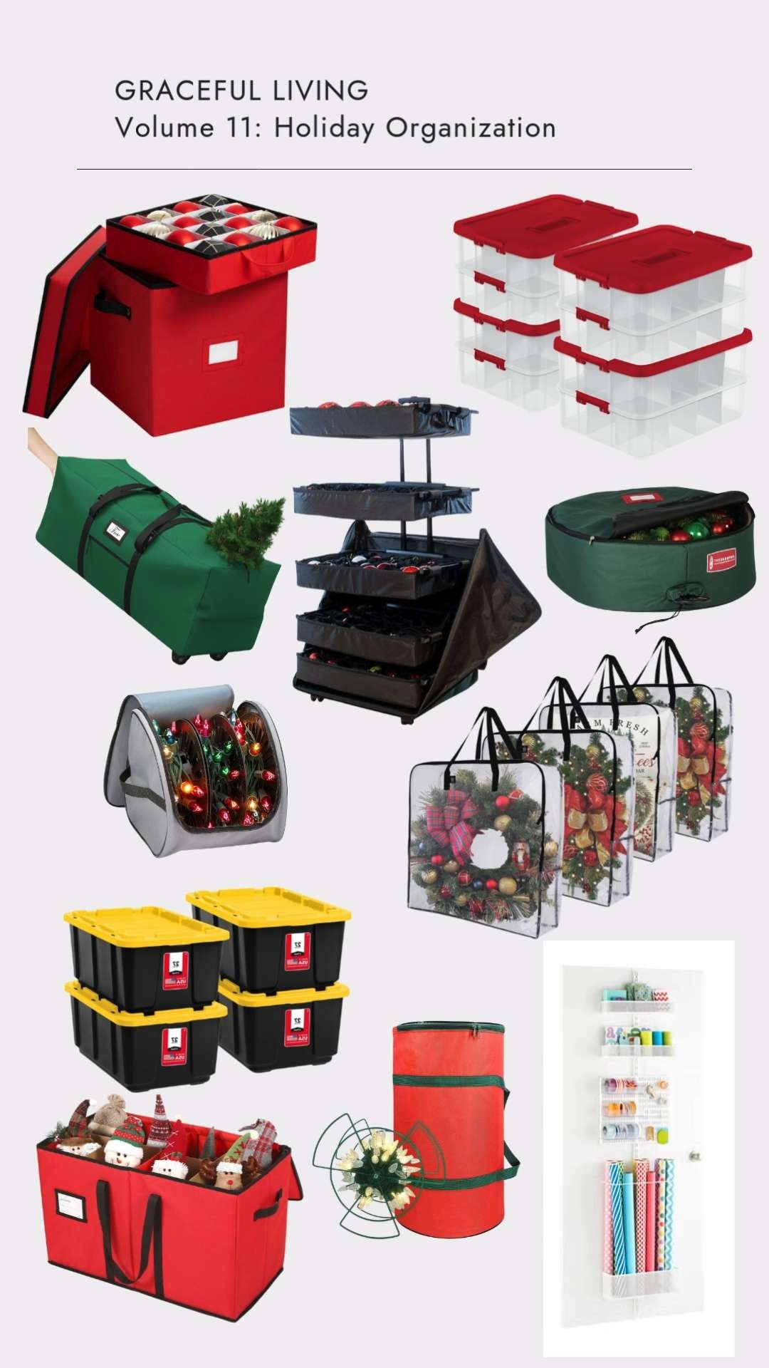 Christina shares her holiday organizing tips with product from Amazon to help the process! How are you organizing your holiday decor this year?

#LTKHoliday #LTKSeasonal #LTKFindsUnder100