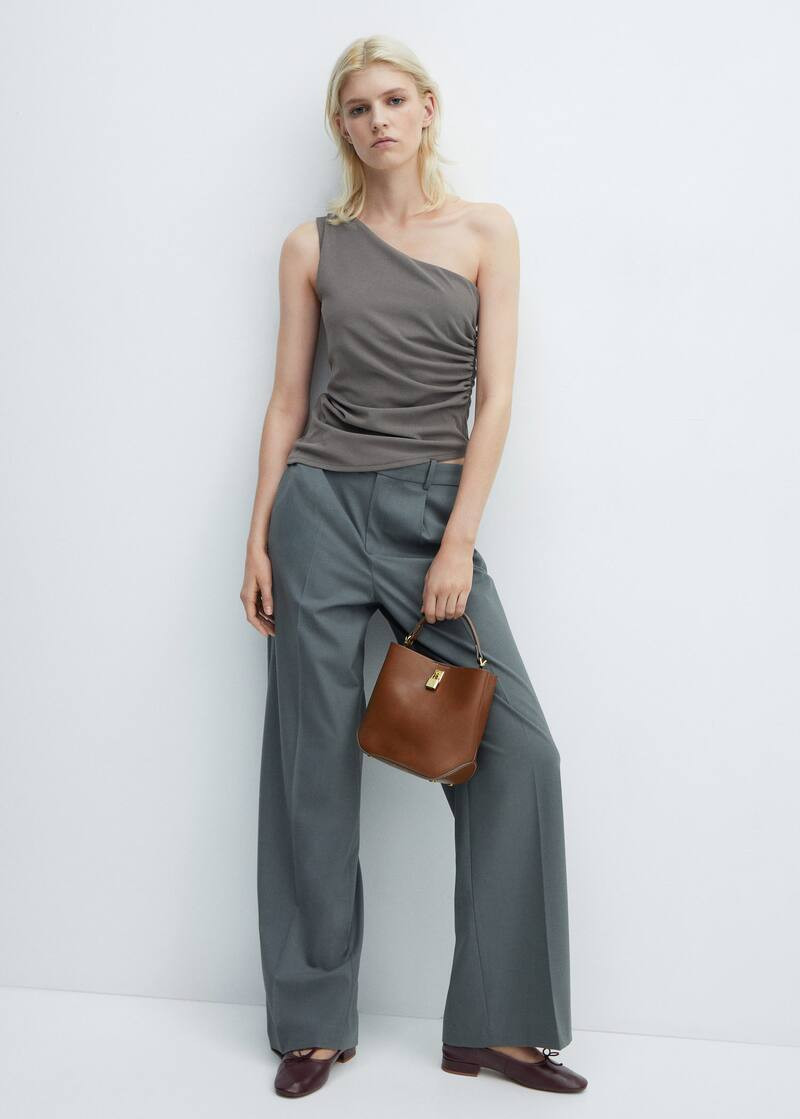 Shopper bag with padlock -  Women | Mango USA | MANGO (US)
