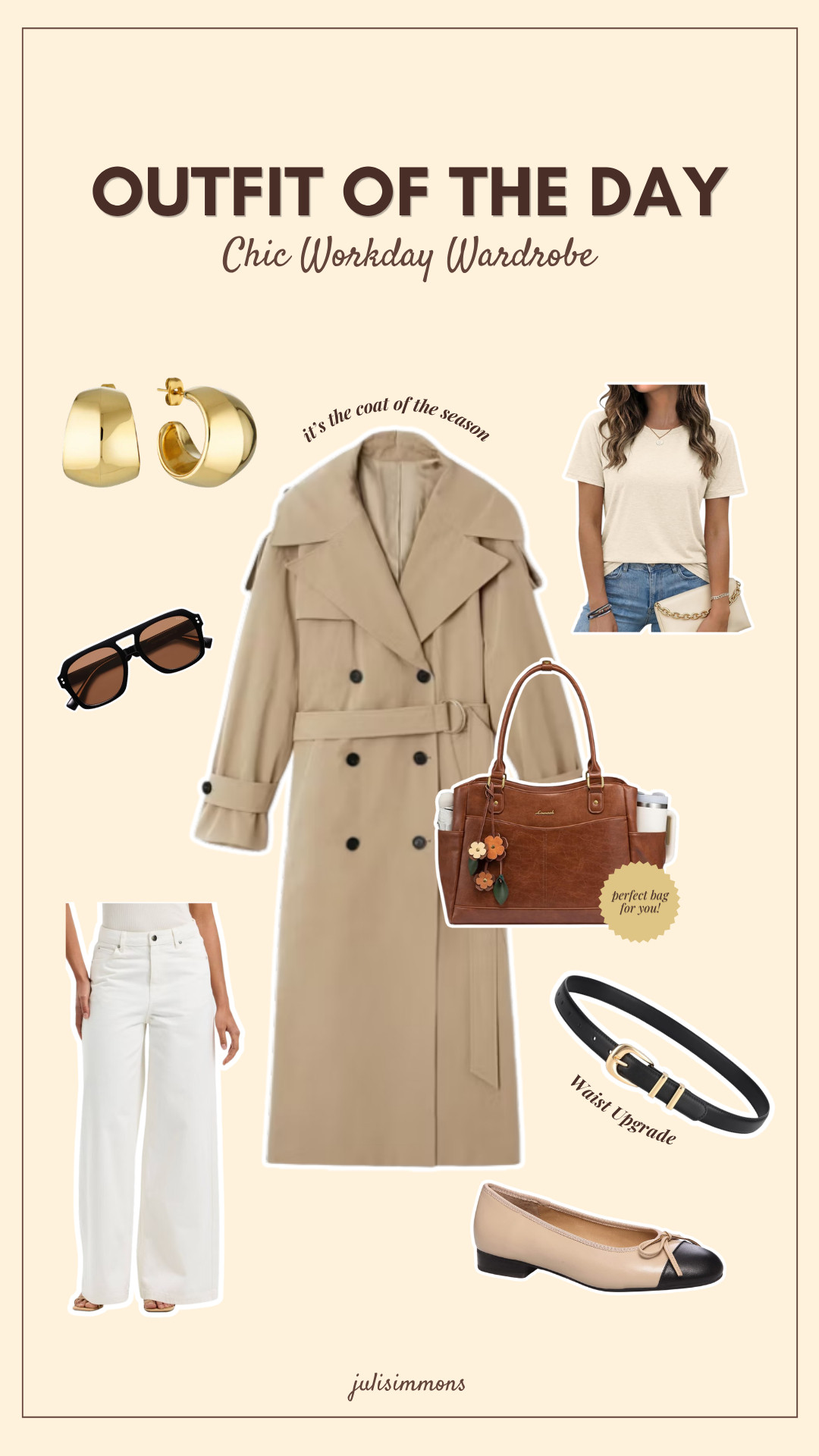 The ultimate chic workday outfit. It is professional for the office but still looks so fashionable. Everything is linked below for you. 

 #LTKootd #LTKmomlife #LTKWorkwear