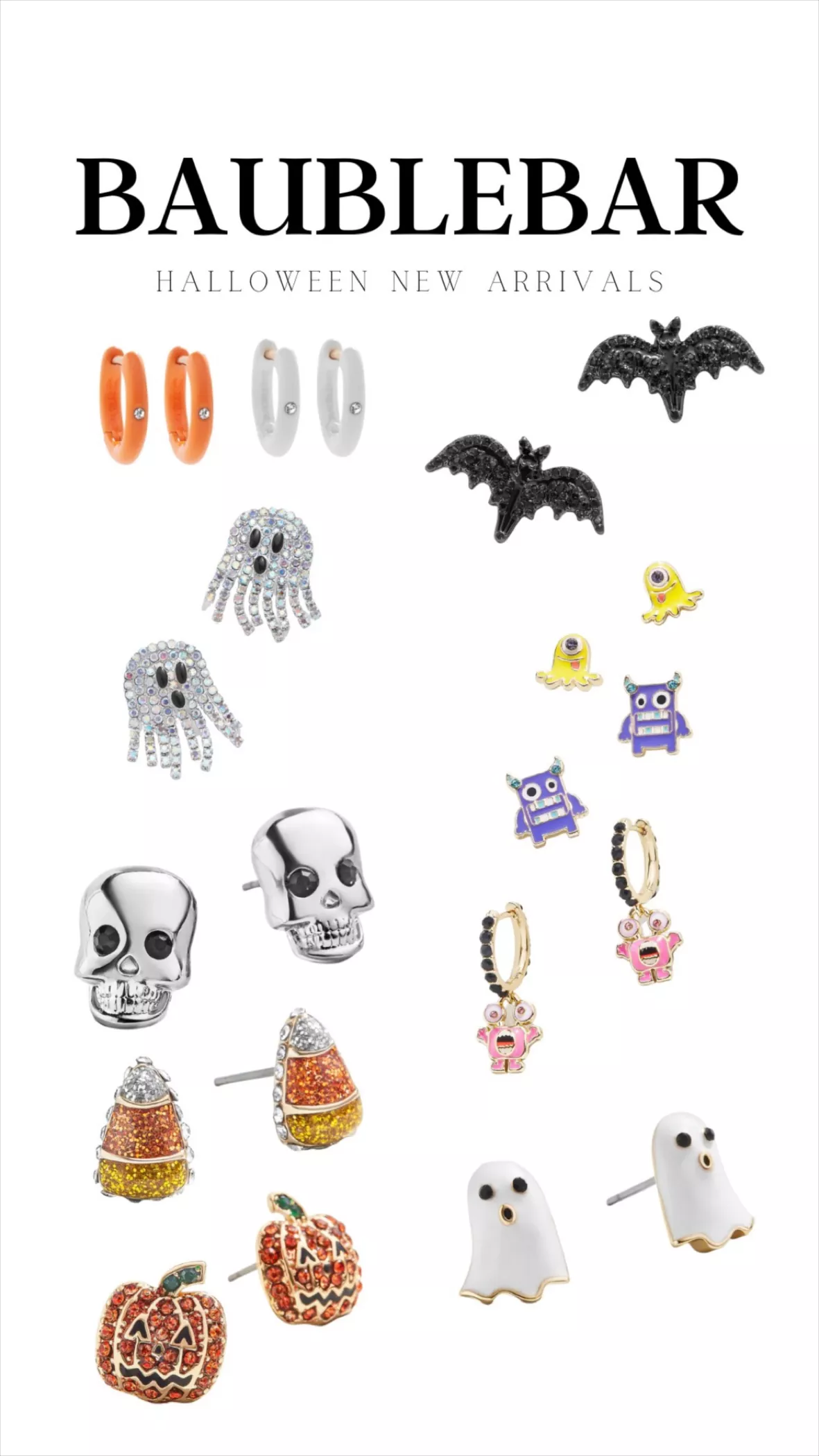 Ghost Charm Earrings curated on LTK