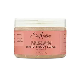 SheaMoisture Body Scrub for Dull Skin Illuminating Coconut and Hibiscus Cruelty-Free Skin Care 12... | Amazon (US)