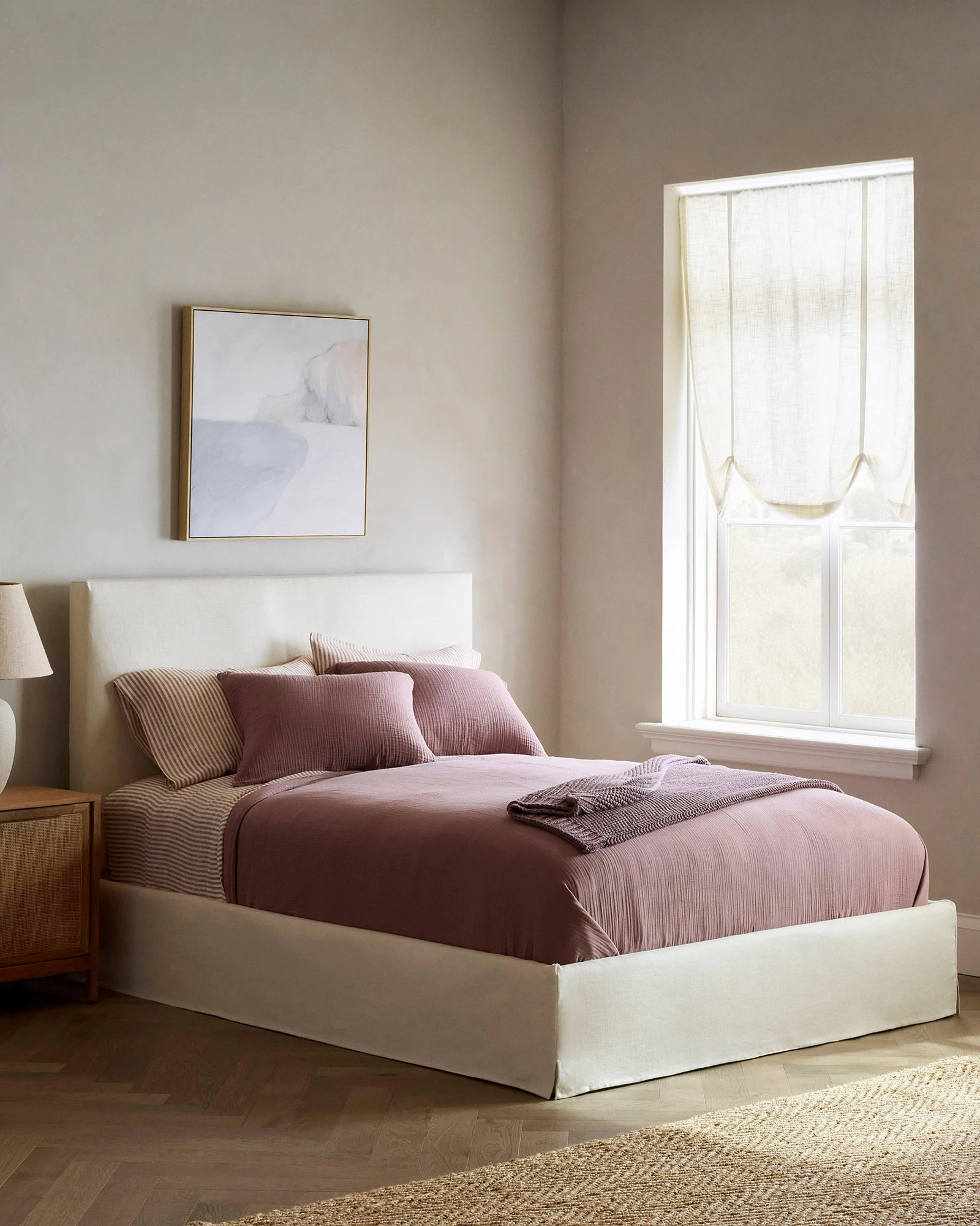 Slipcover Bed in 100% Linen | Quince