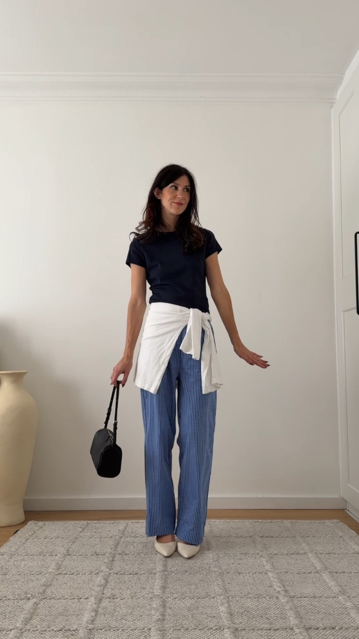 Why I wouldn’t wear this outfit, and a primer on how to style pull on pants… my current go-to wardrobe essential and boy oh boy do @netaporter have an *excellent* edit right now 🤩

The trick to making the pull on pant look styled and less PJ-esque?

1 | add in sharp, refined elements to visually lift the outfit

2 | go tonal - block colours will always be easier to integrate into your styling but you can easily do this with a printed pair too, drawing on the colours in the palette to build out your look

3 | even if it *feels* counterintuitive, using styling to conceal the elastic waistband (this can make the outfit feel more casual whereas if you can’t see it, they could be *any* kind of pant!)

#LTKaustralia #LTKautumn #LTKspring