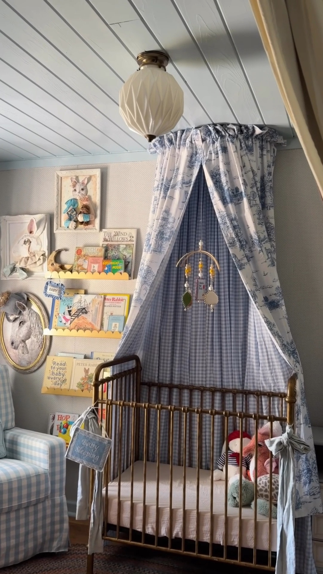 Crib canopy ❤️🦋

#LTKHome #LTKBaby