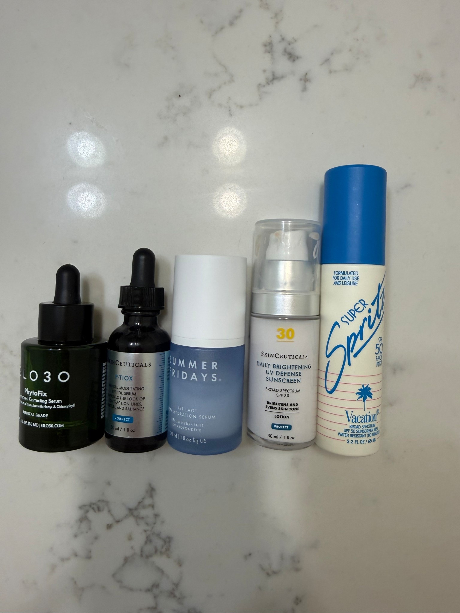 My current morning, skin care line up to help me prepare for my wedding day💍👰‍♀️🧴

Wedding prep, morning, skin care, routine, sensitive skin routine, skin tint, serum, morning SPf, summer Friday, vacation, skin ceuticals 

#LTKGiftGuide #LTKWedding #LTKBeauty