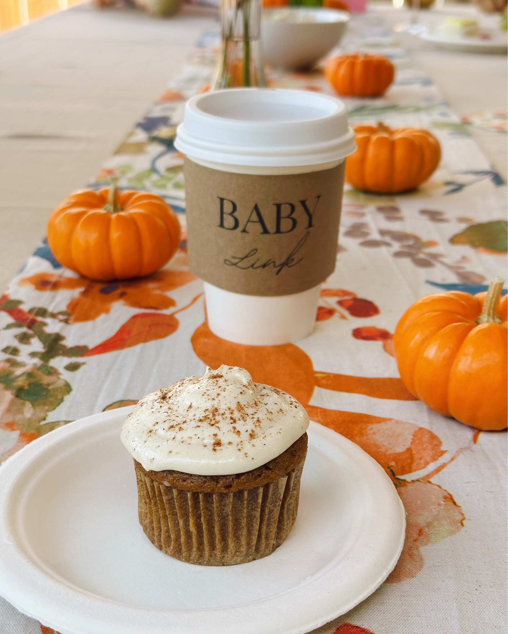 We had such a special fall-themed baby sprinkle! These Etsy cups and a little pumpkin invite found on Pinterest were my entire inspiration and I’m so happy we just went with it. 

Feat. a coffee and espresso bar, pumpkin cupcakes and treats galore. Perfect afternoon with our little village!

#LTKHalloween #LTKBaby #LTKBump