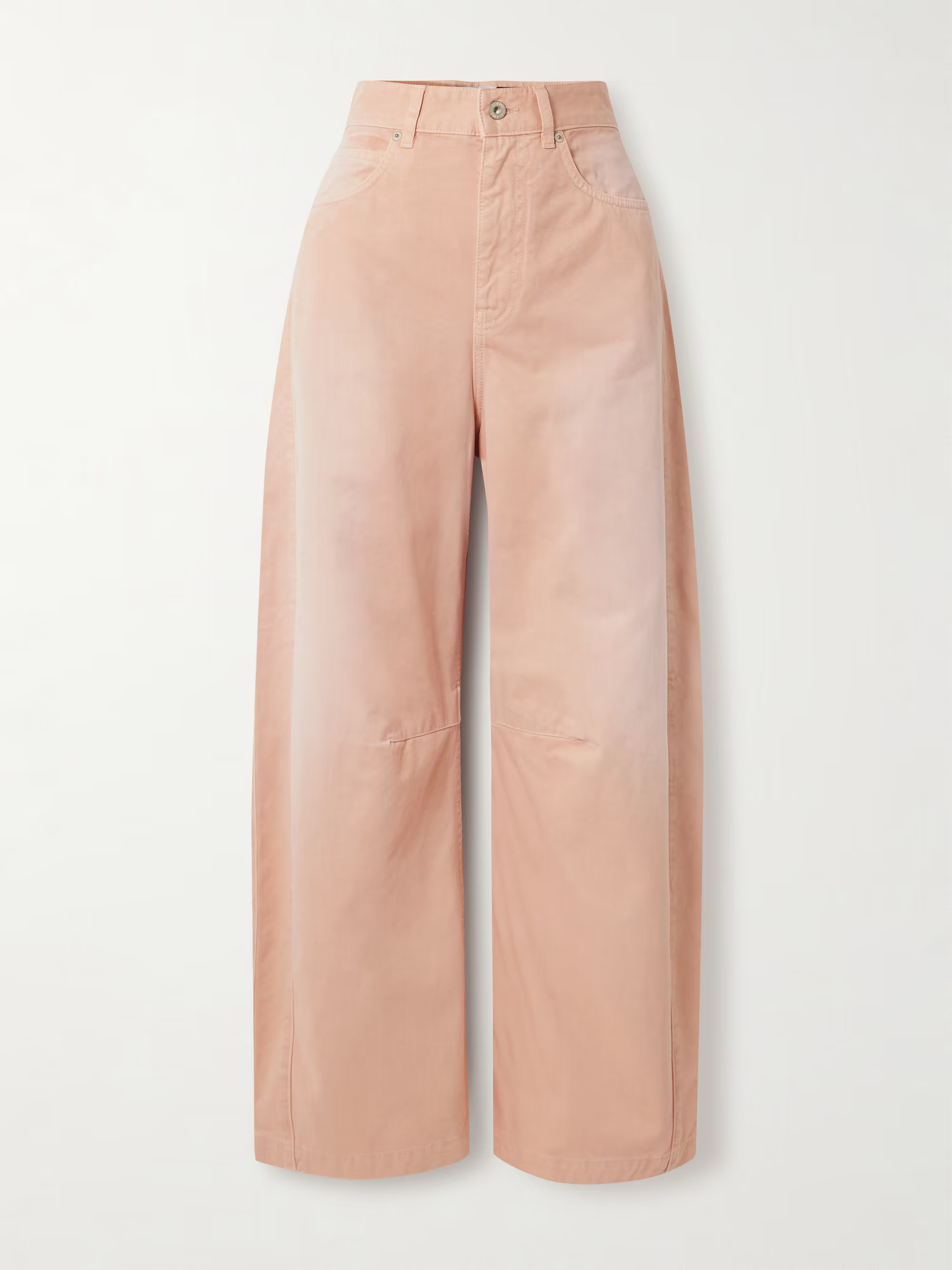 + Paula's Ibiza paneled mid-rise barrel-leg jeans | NET-A-PORTER (US)
