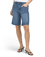 High Rise Recycled Jorts With Raw Hem | Shorts & Skirts | Marshalls | Marshalls
