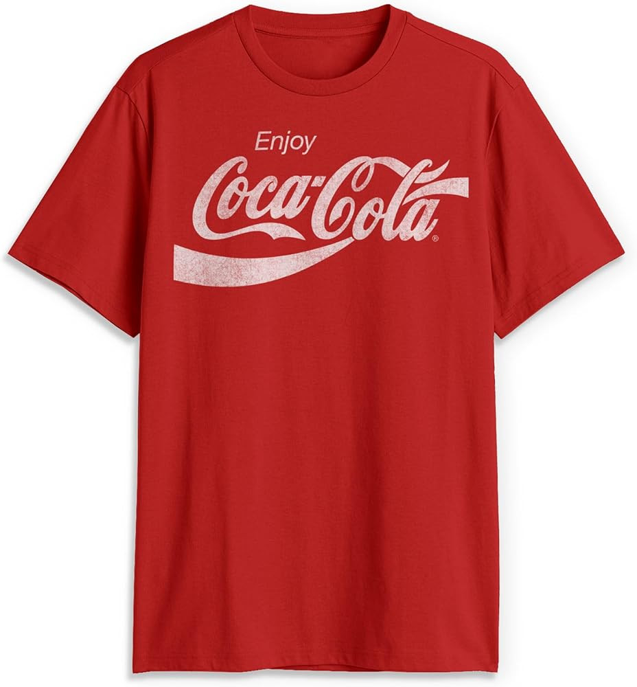 Coca-Cola Men's Eighties Coke Short Sleeve T-Shirt | Amazon (US)