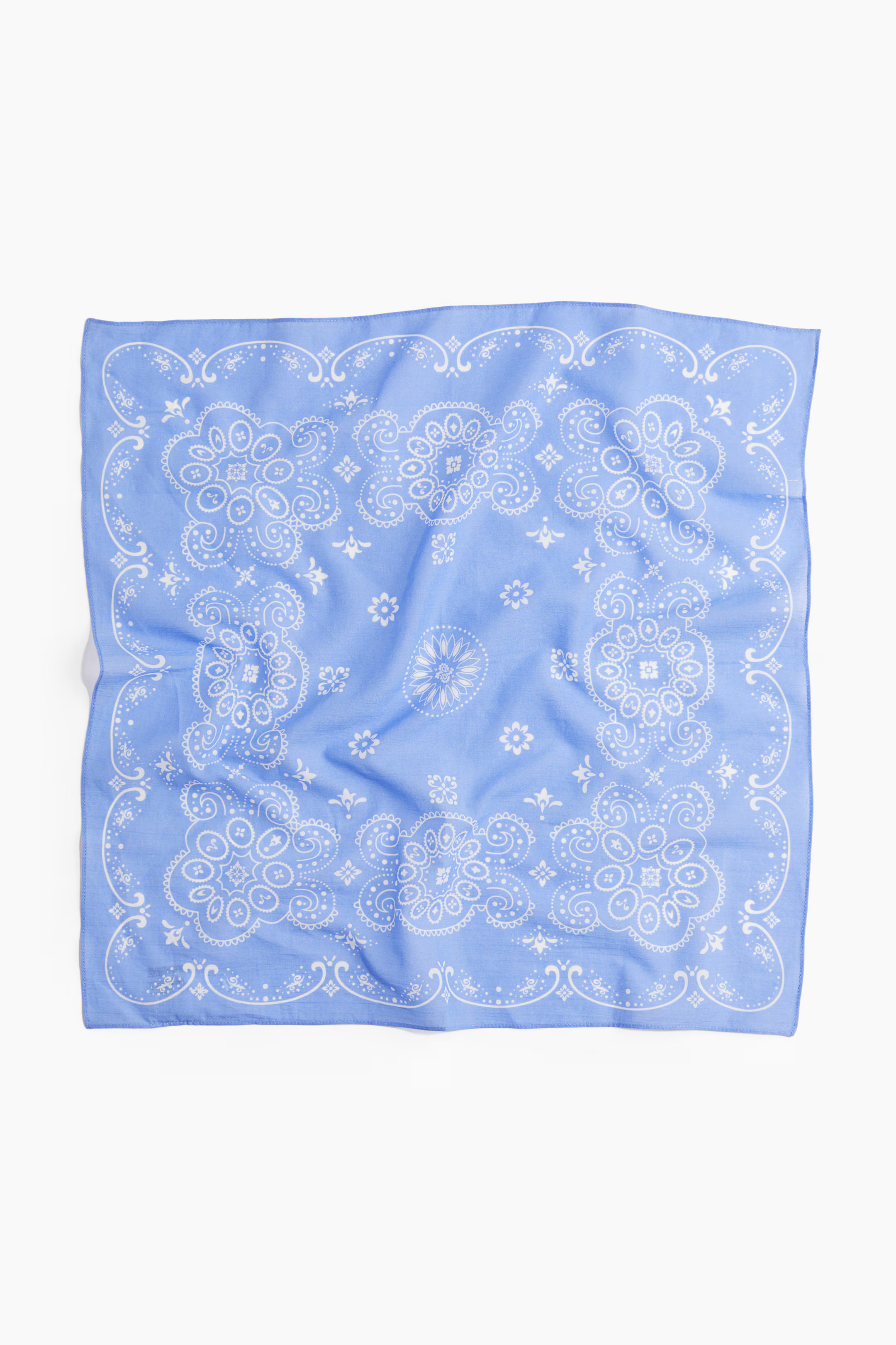 Patterned cotton scarf | H&M (UK, MY, IN, SG, PH, TW, HK)