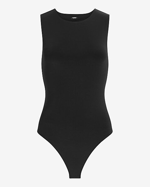 Body Contour Cutout Back Thong Bodysuit | Express
