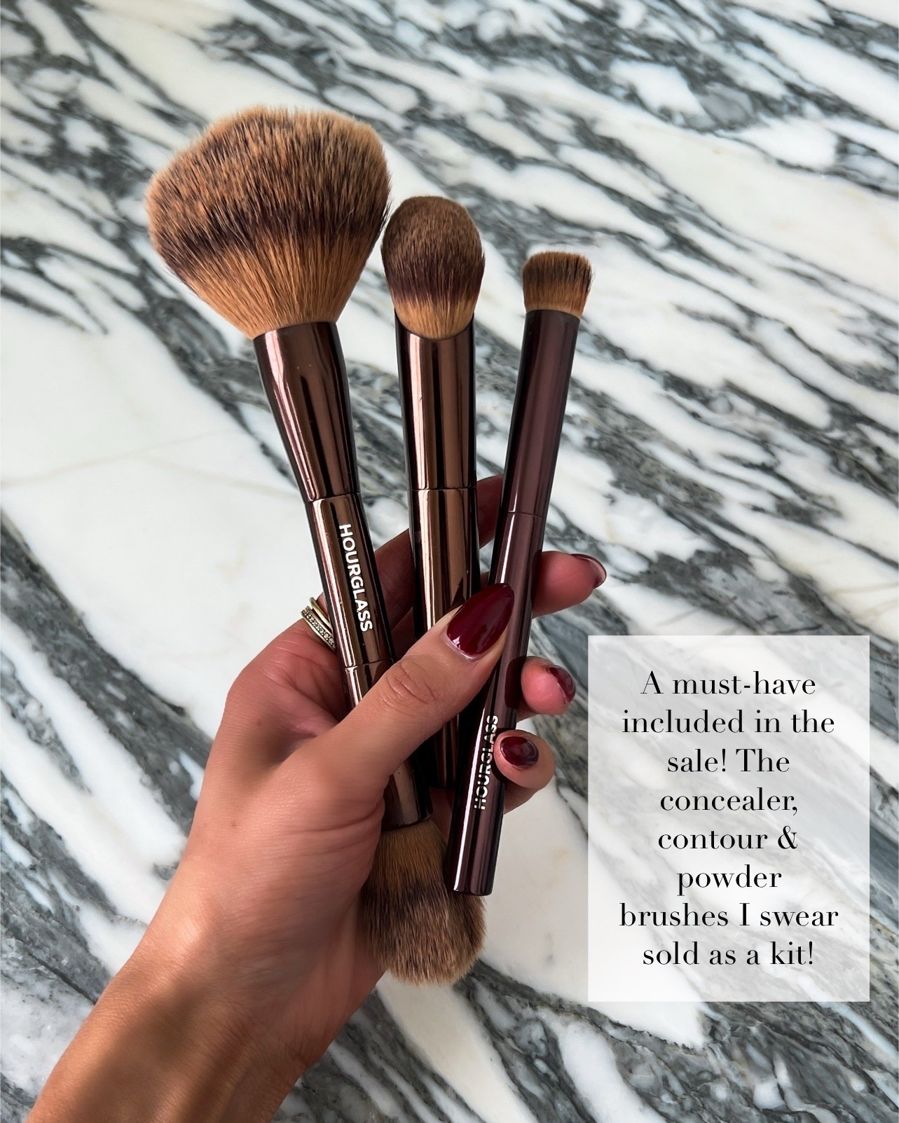 NSALE beauty picks in stock
Hourglass makeup brushes

#LTKSaleAlert #LTKBeauty #LTKselfcare