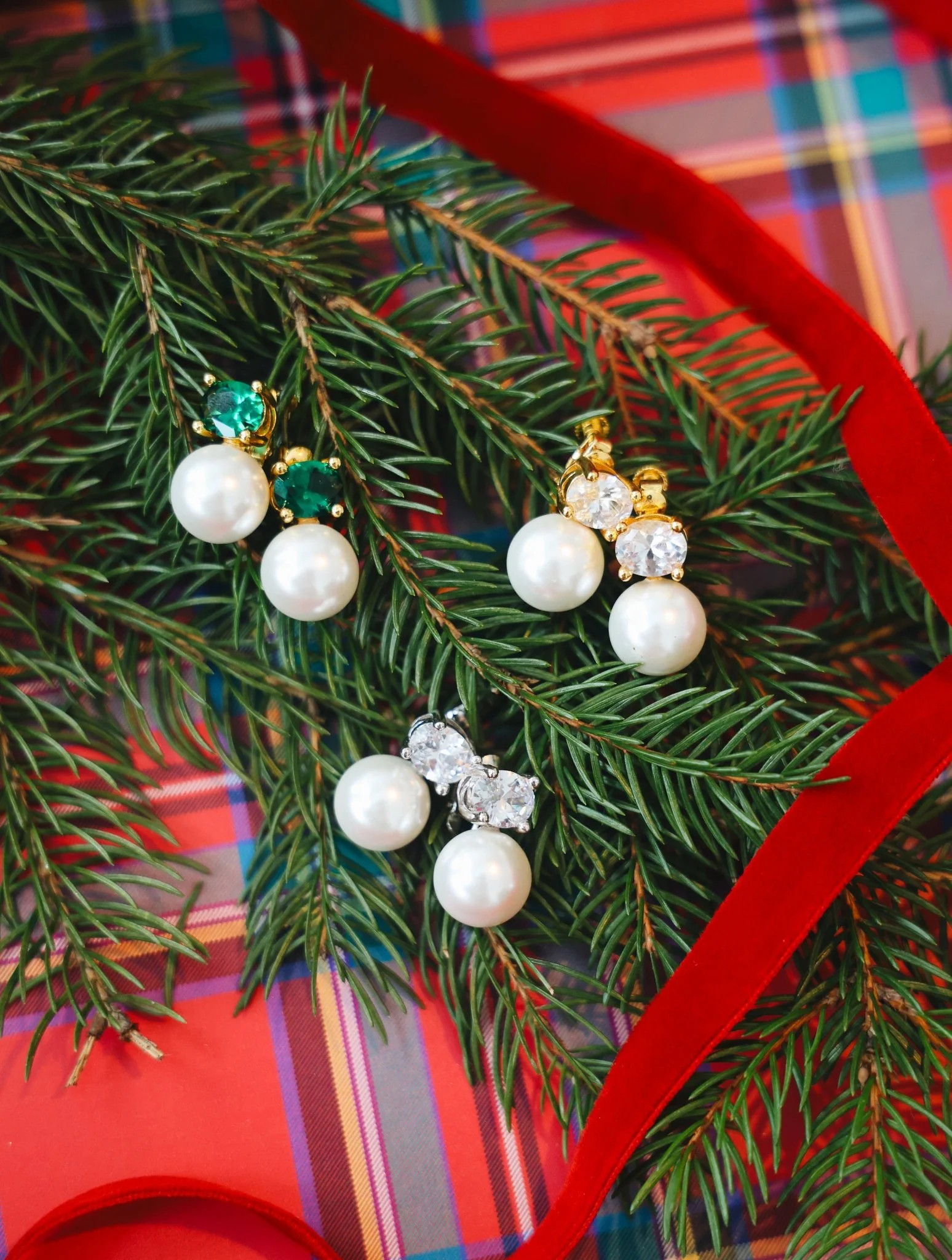 Abby - Double Earring - 18k Gold Plated - Belle of the Ball Collection | Lisi Lerch Inc