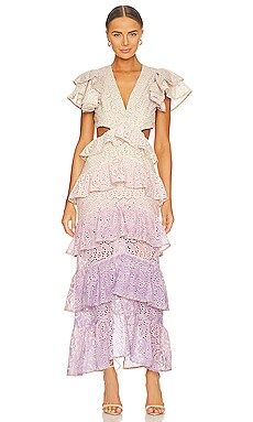 ELLIATT Vacation Maxi Dress in Lilac Ombre from Revolve.com | Revolve Clothing (Global)