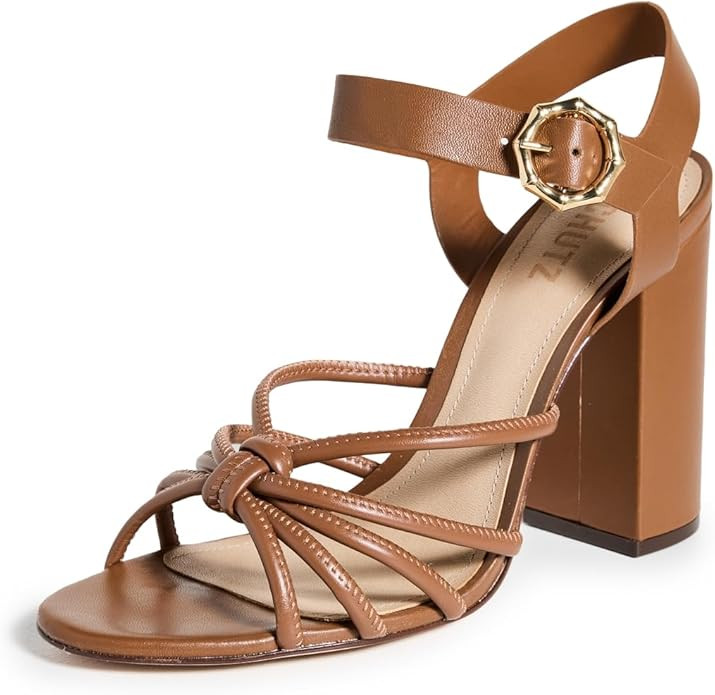 SCHUTZ Women's Mahi Block Heels | Amazon (US)