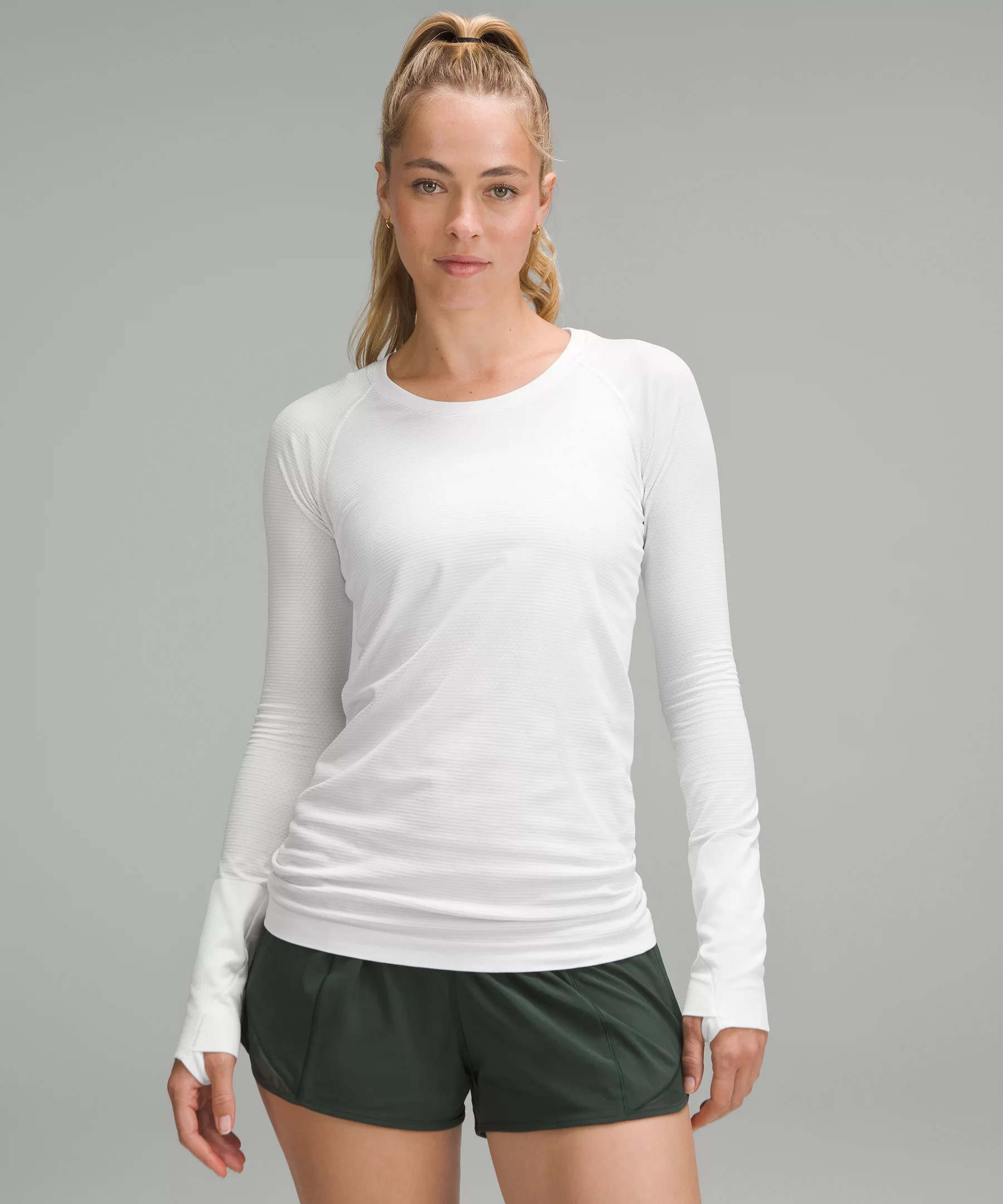 Swiftly Tech Long-Sleeve Shirt 2.0 *Hip Length | Women's Long Sleeve Shirts | lululemon | Lululemon (US)