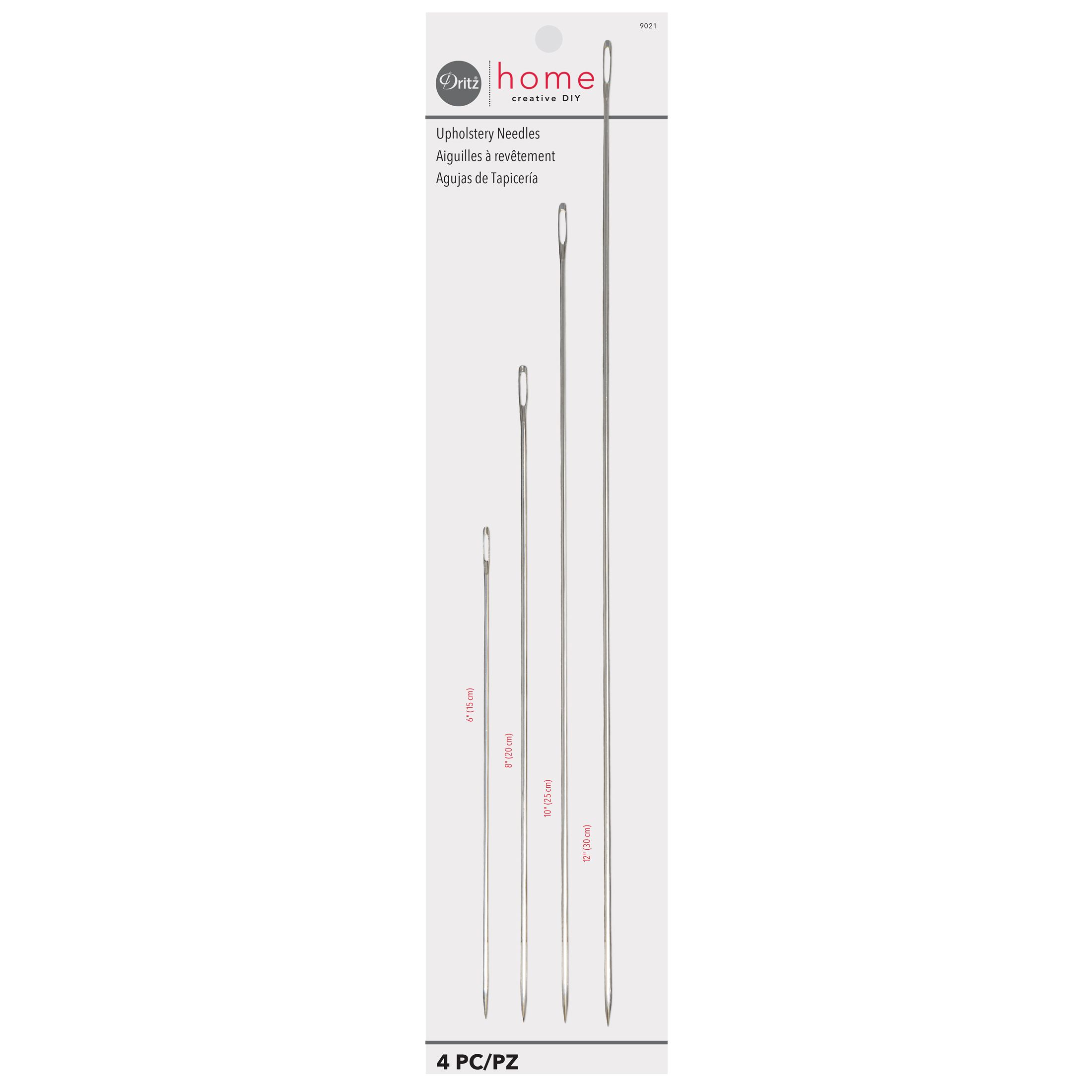 Dritz Home Assorted Upholstery Needles, 4 Count - Walmart.com | Walmart (US)