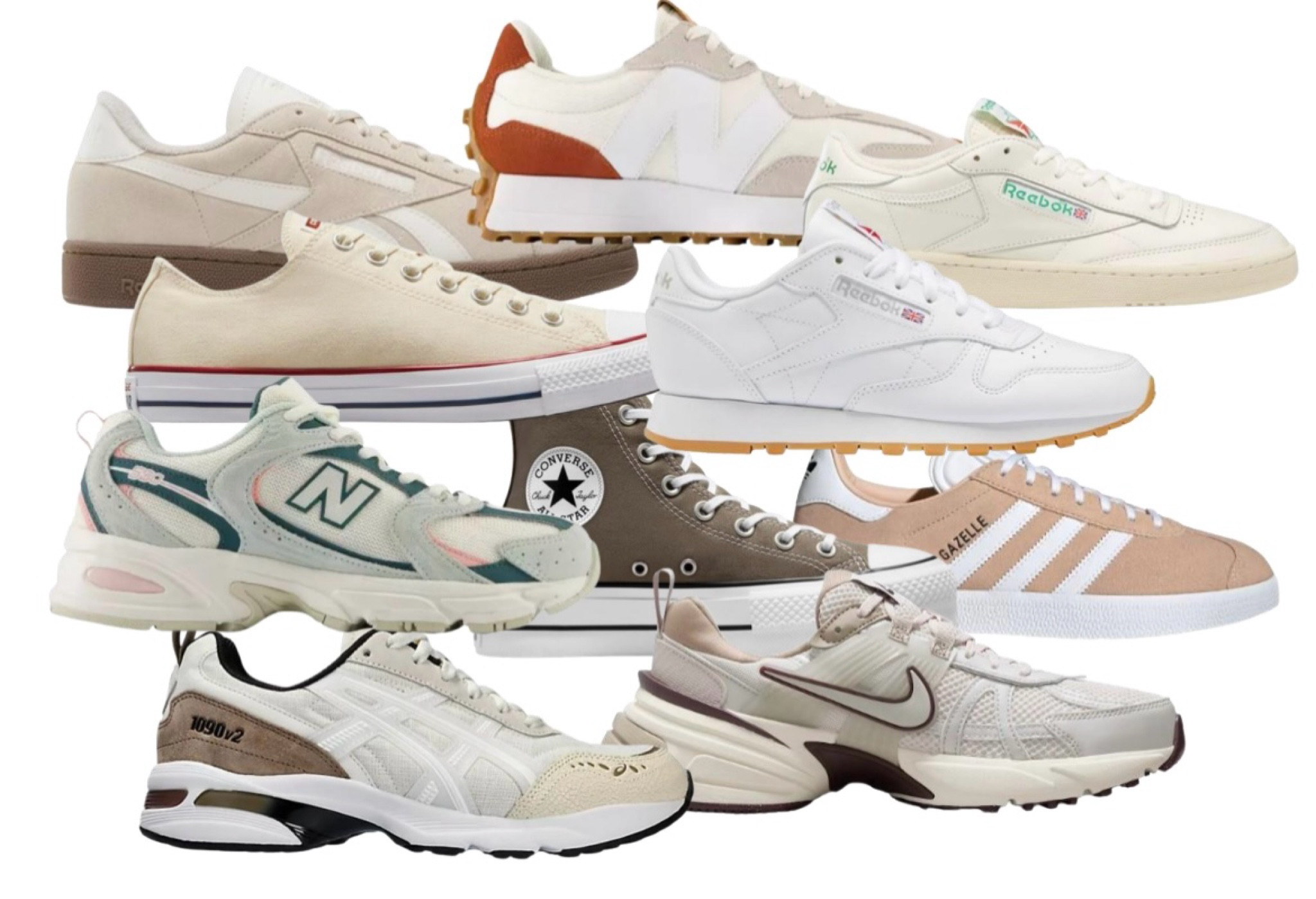 Your spring and summer sneakers! 