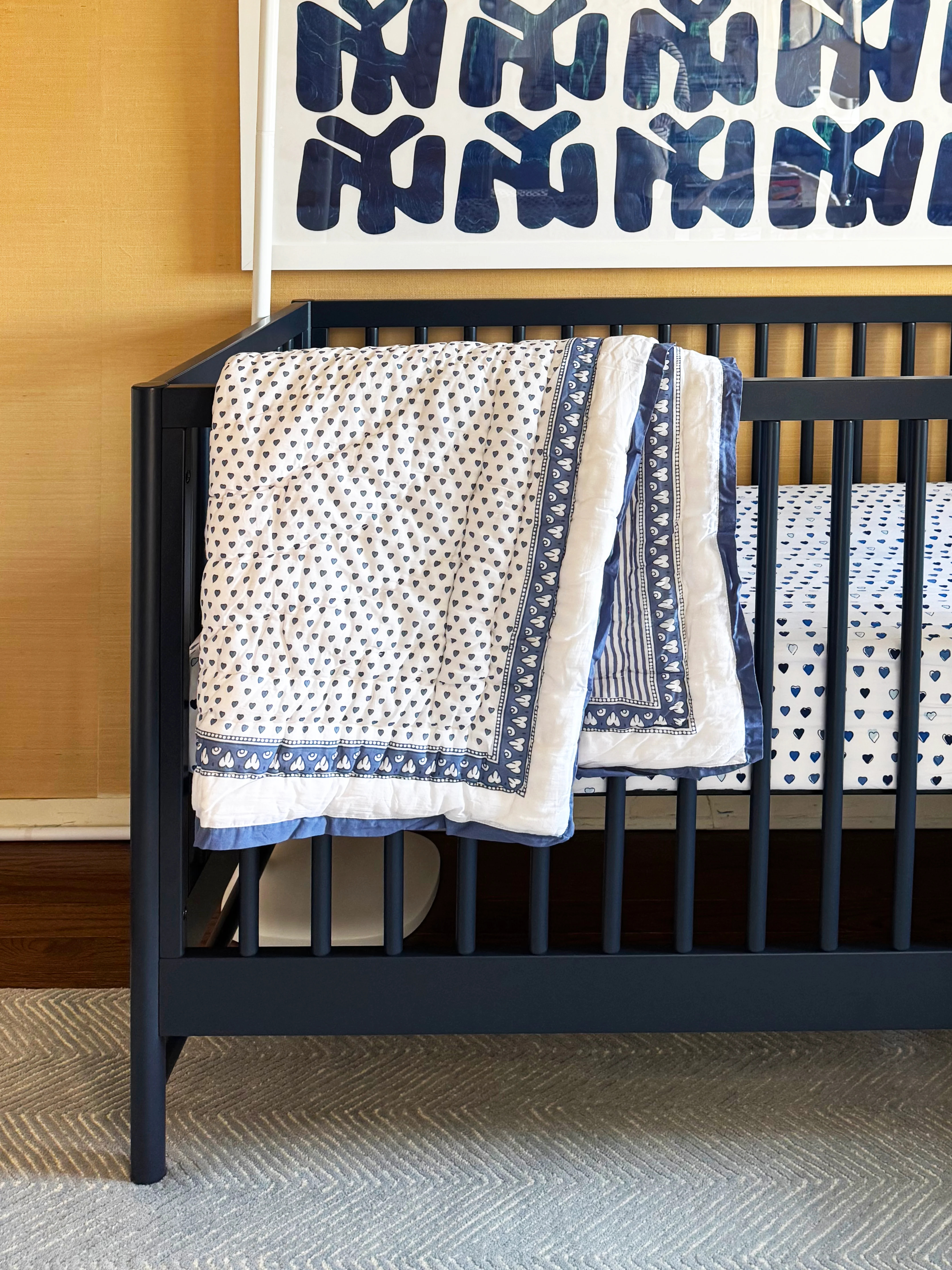 Hearts Baby Quilt | Roller Rabbit | Roller Rabbit