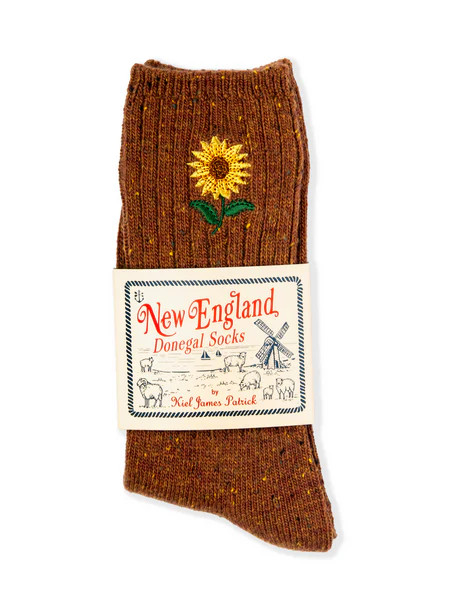 Sunflower Donegal Sock | Kiel James Patrick