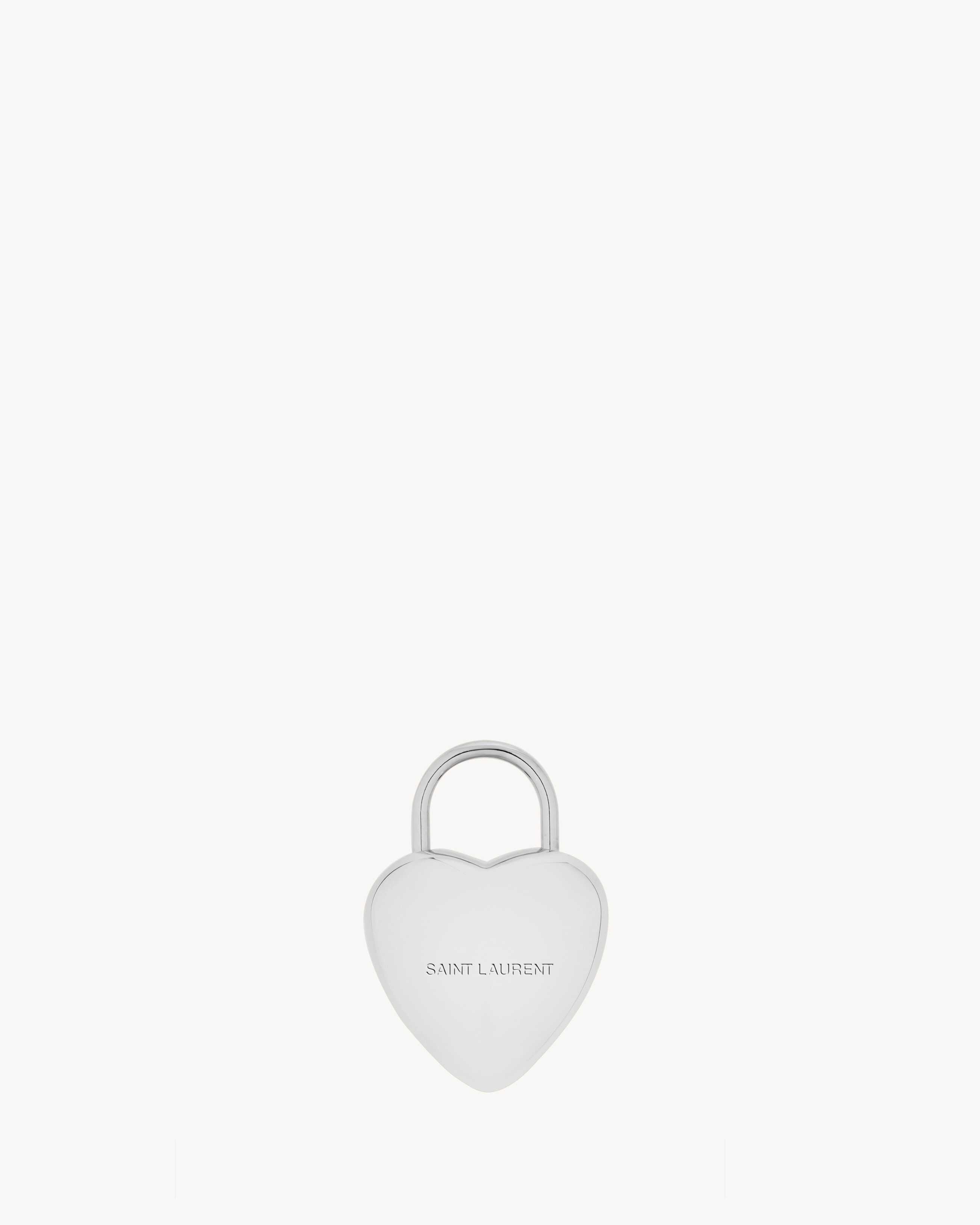 HEART-SHAPED 3D PADLOCK | Saint Laurent Inc. (Global)