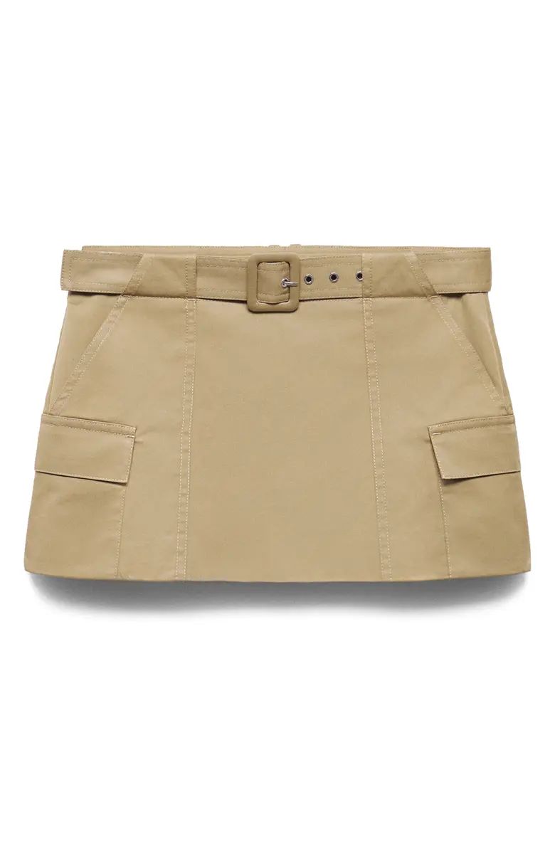 Belted Cargo Miniskirt | Nordstrom