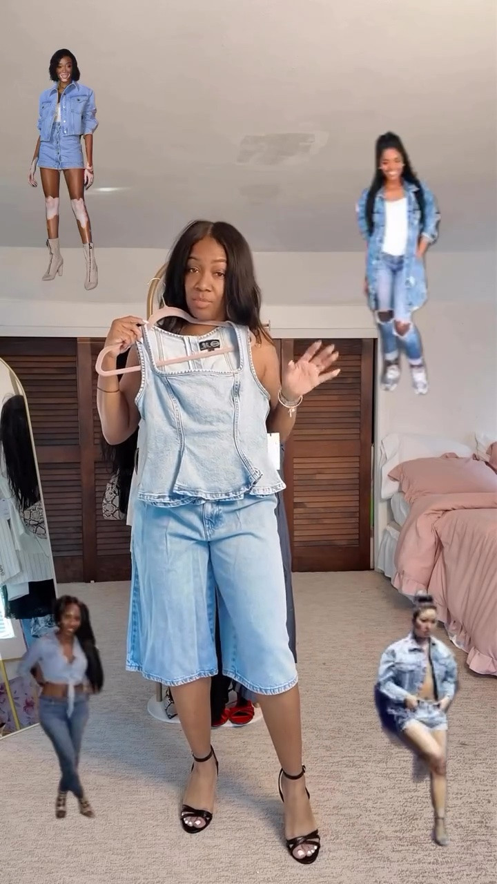 Canadian Tuxedo but make it Devil Wears Prada. 😅

The Scoop peplum top and culottes from the @walmart x Scoop Devil Wears Prada collection and I am feeling every bit of this look.

Fair warning: the peplum top zips in the back so you may want to call for backup. But once you get there? Completely worth it.

This collection continues to surprise me and I am here for all of it.

Everything is linked on my LTK. Link in bio.

#LTKootd #LTKOver40 #LTKgrwm