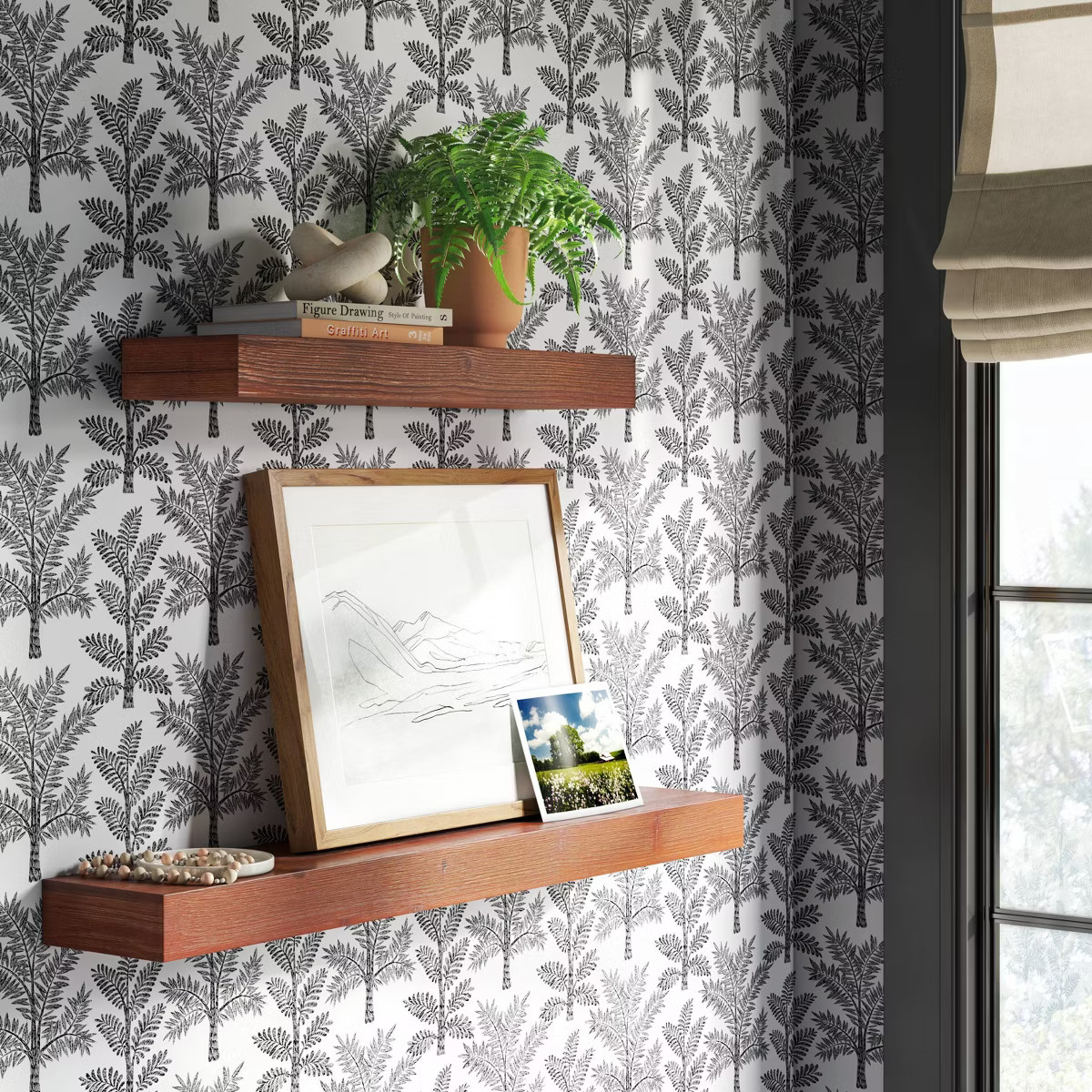 36" Floating Wood Shelf - Threshold™ | Target