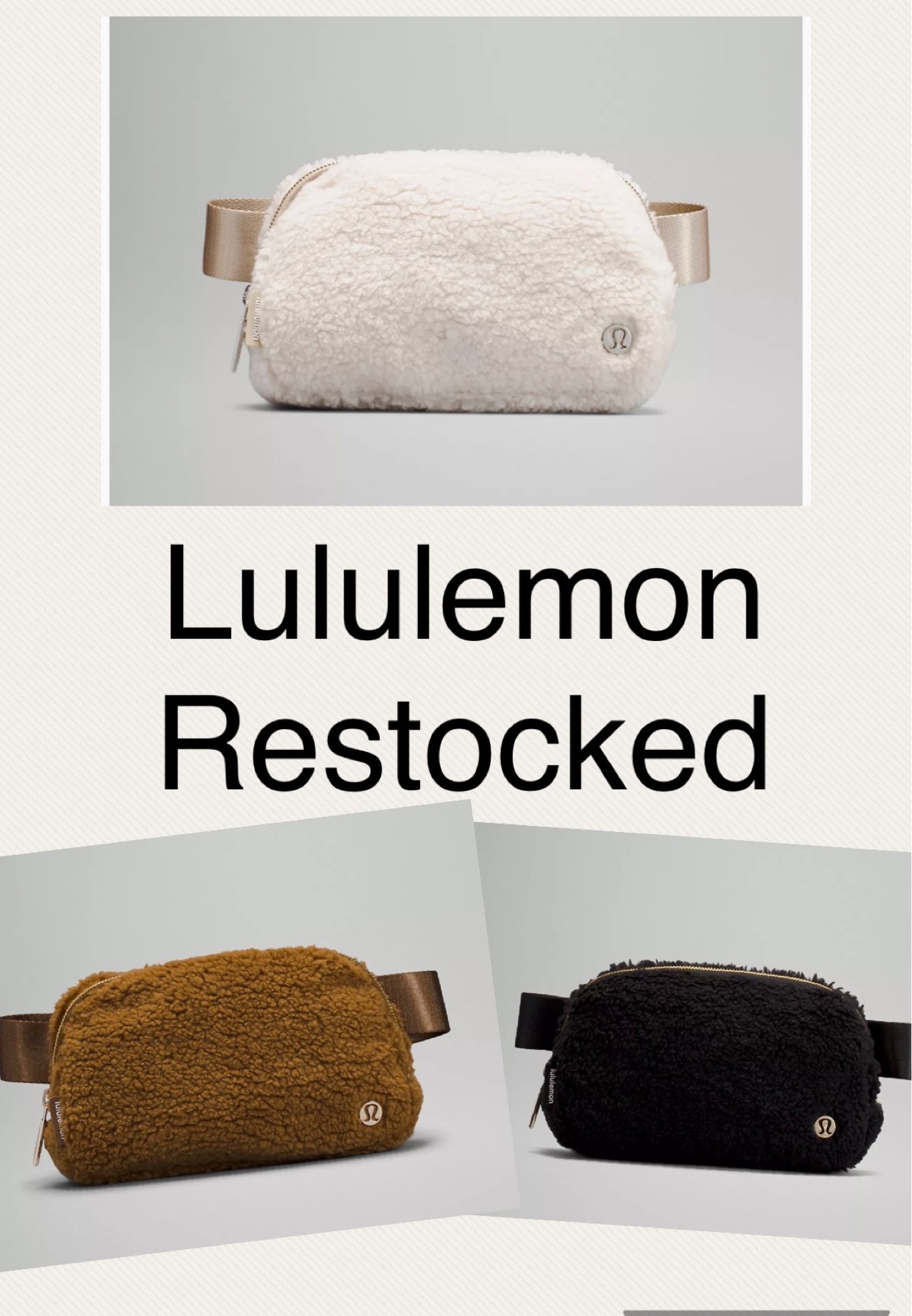 Everyone’s favorite belt bag is available again!! I purchased these for my daughters and they absolutely love them!! Treat yourself or someone you love!!🤎


#giftguide#nsale
#LTKBaby #LTKBeauty #LTKAustralia #LTKBrazil #LTKBump #LTKCurves #LTKEurope ##LTKK #LTKHome #LTKItbag #LTKKids #LTKMens#LTKSaleAlert #LTKShoeCrush #LTKStyleTip #LTKSwim #LTKTravel #LTKUnder50#LTkunder100 #LTKWedding #LTKWorkwear

#LTKtravel #LTKSeasonal #LTKitbag