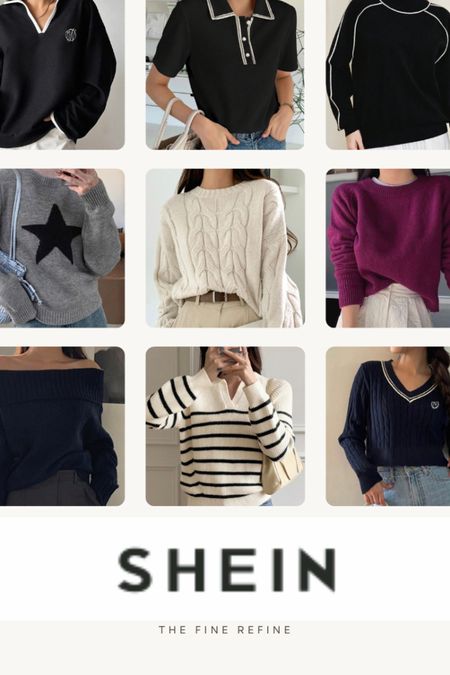 SHEIN Winter 2024 - Elegant and affordable sweaters. ❄️ 

#LTKstyletip #LTKSeasonal #LTKfindsunder50