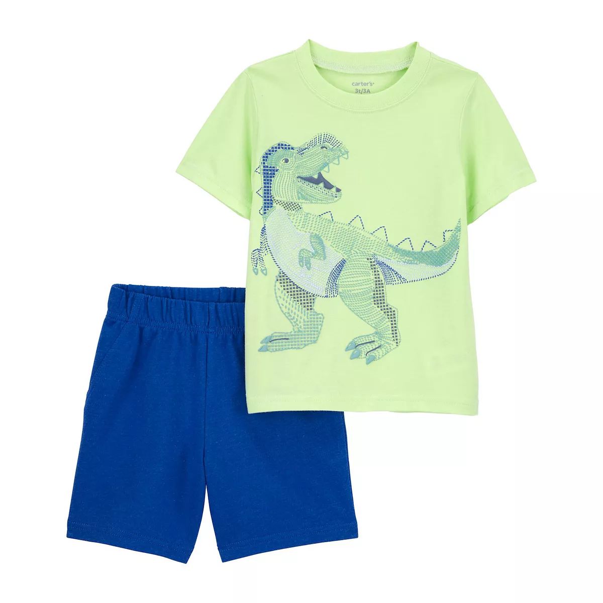 Toddler Boy Carter's Dinosaur Tee & Shorts Set | Kohl's