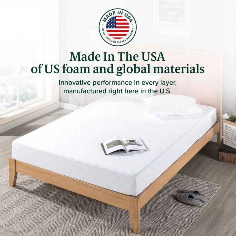 Wayfair Sleep™ 8" Medium Cooling Gel Memory Foam Mattress | Wayfair Professional