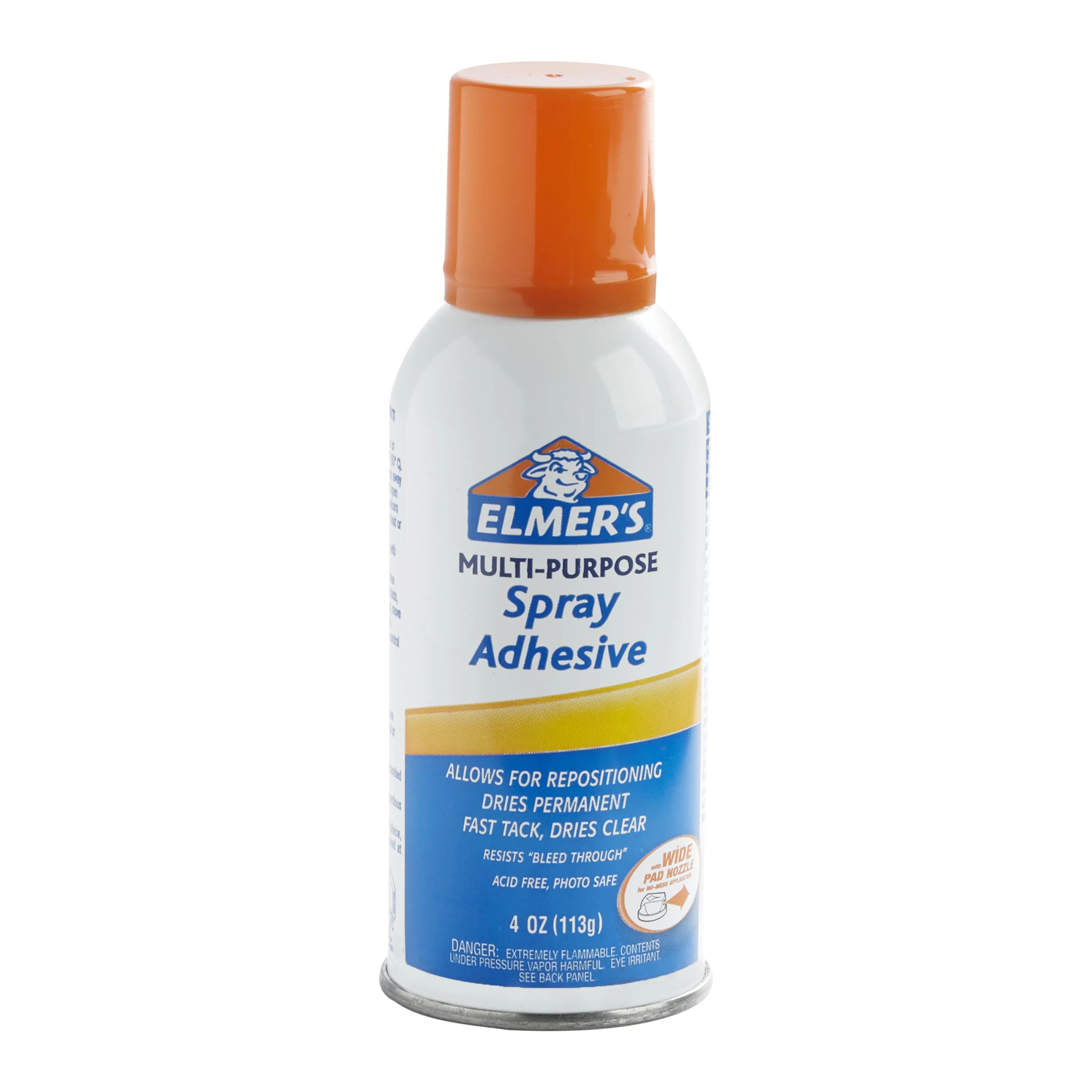 Elmer's Multi-Purpose Spray Adhesive, 4 Ounces | Walmart (US)
