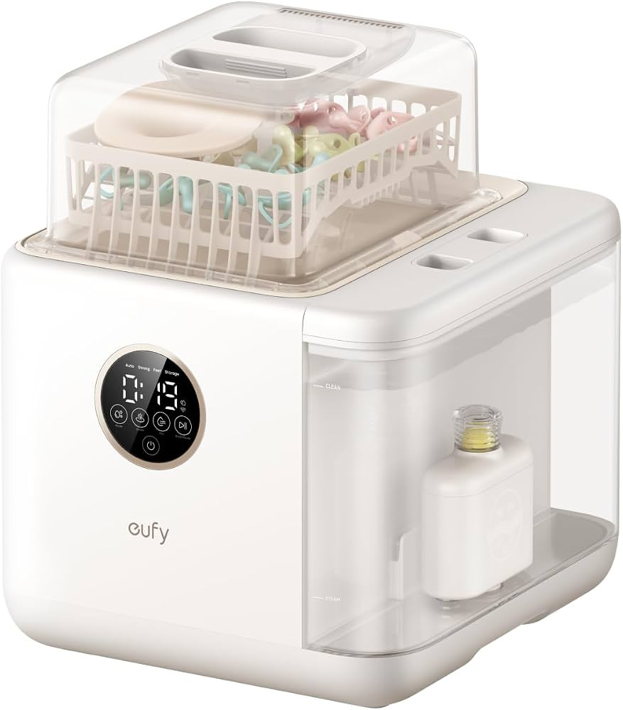 eufy Security S1 Pro Baby Bottle Washer, Sterilizer and Dryer, Built-in Water Softener, Largest 1... | Amazon (US)