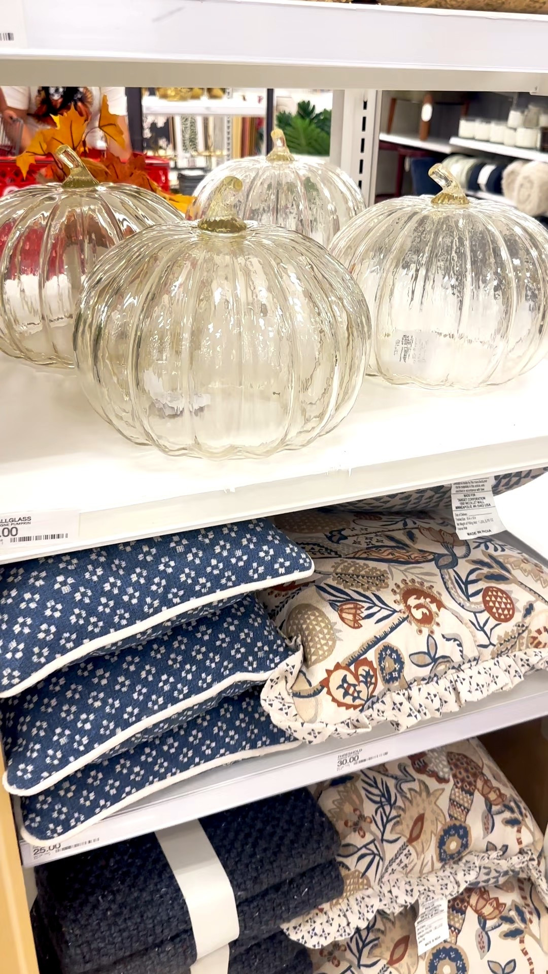 This large glass pumpkin would make such a great cloche!

The opening is large enough to place decorative items or even a battery operated light underneath for beautiful fall decor.


#LTKSeasonal #LTKHome #LTKFindsUnder50