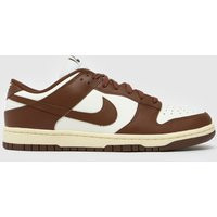 Nike Dunk Low Trainers in White & Brown | Schuh