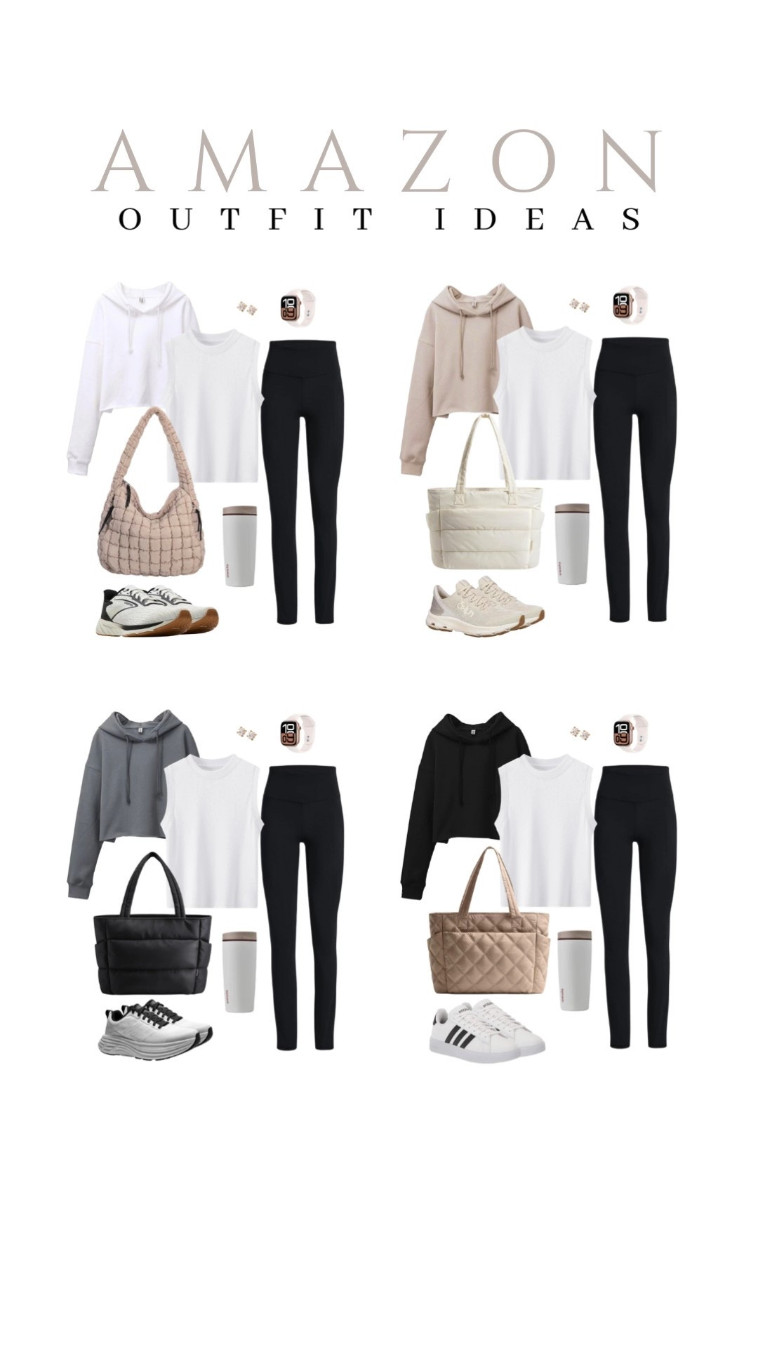 This fleece hoodie, high neck tank top, and leggings are stylish and perfect for any casual look!
apple watch, owala coffee tumbler, stud earrings set,  athleisure, casual outfit inspo, capsule wardrobe, favorite finds, top picks, mom outfit, everyday style, transitional style, trendy look, viral style, affordable look, amazon favorites, spring outfit idea

#LTKSeasonal #LTKU #LTKootd