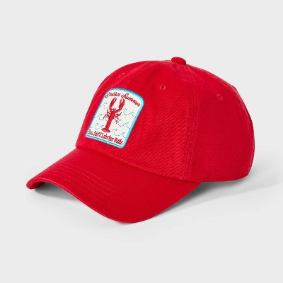 Lobster Patch Baseball Hat - Universal Thread™ Red | Target