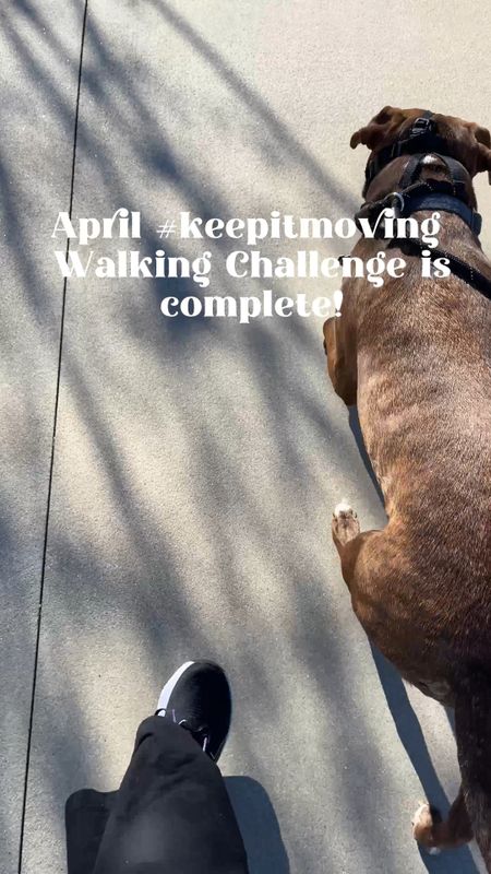 We completed the April #keepitmoving Walking Challenge! It was laid on my heart to do a walking challenge for the month of April where me and some of followers would walk 30 mins everyday. No distance or step requirements just 30 mins a day. Didn’t have to be outside but I walked outside everyday. 
•
Of course it’s helpful with just being active but I noticed that me being in the sun everyday made me feel more emotionally stable. I’ve worked from home since 2018 and some days I literally won’t go outside so this challenge made me get up and outside even on days I didn’t feel up to it. But I did it! And WE did it. Shout out to everyone who walked with me. Especially makeupbydrmara! Sis did the whole 30 days too! And shout out to Koda lol my boy walked with me most days and he’s trimmed up. He’s also gotten better with leash training. 
•
If you’re down for the May Walking Challenge, just post on your story and use the hashtag #keepitmoving and tag me @ifancycupcakes so I can see and repost you!
•
I got my ASICS last month and they served me well on these daily walks! Made them a lot more comfortable.
•
Comment LINK and I’ll send you all the items that helped me get through the walking challenge

#LTKVideo #LTKfitness #LTKActive