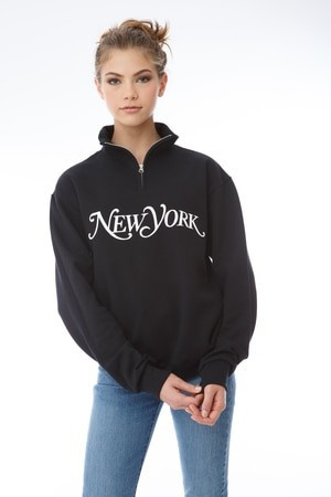 NEW YORK -Quarter Zip | EllandEmm