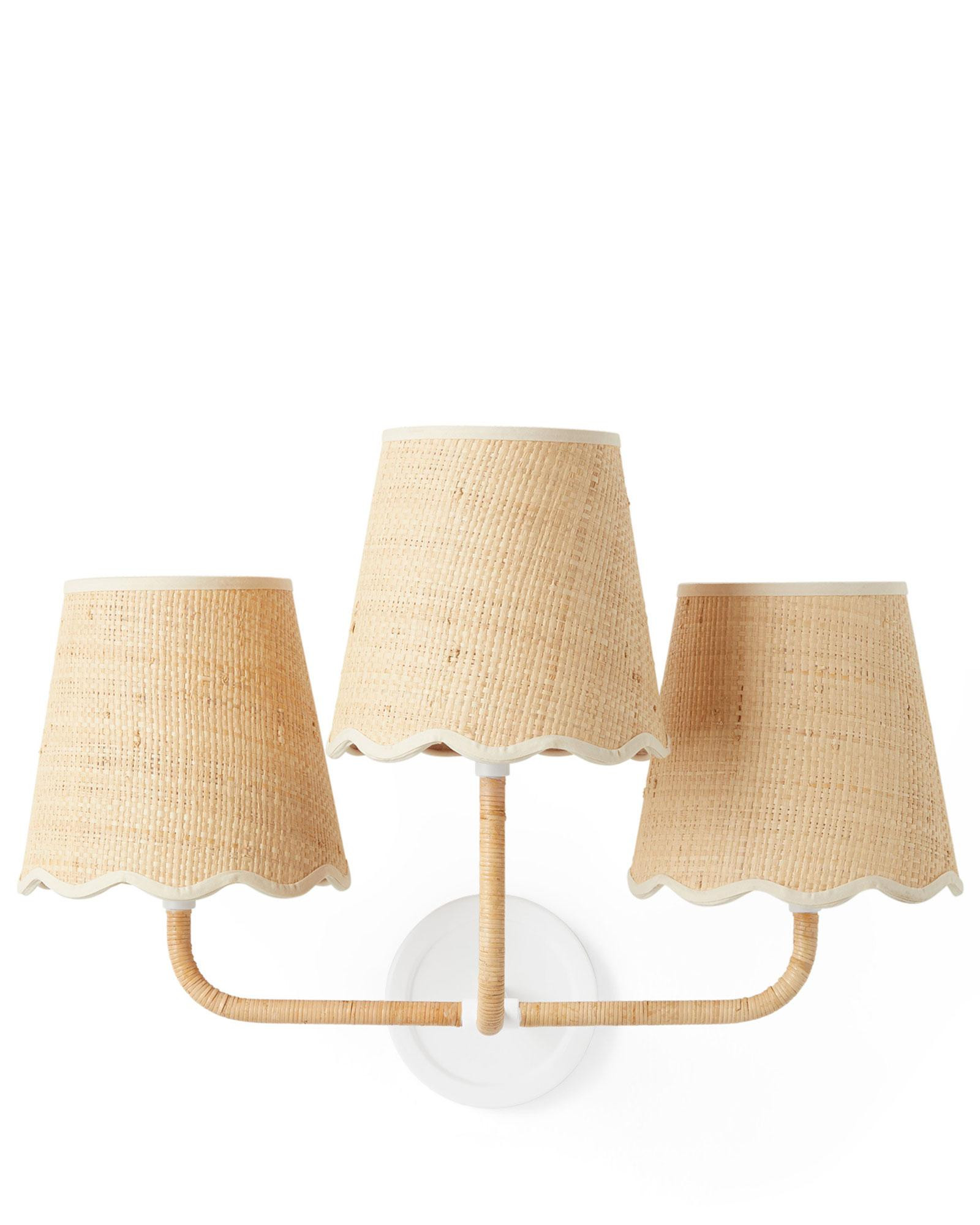 Larkspur Triple Sconce | Serena and Lily