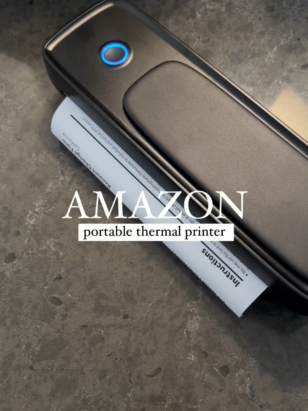 Black Friday sale: Amazon wireless Bluetooth printer you can print from your phone! It also requires no ink since it’s a thermal printer 

It comes with a roll but if you plan to print multiples pages/something professional i recommend getting the additional paper I linked as the paper included is lightweight and curls

#LTKSaleAlert #LTKFindsUnder100 #LTKHome