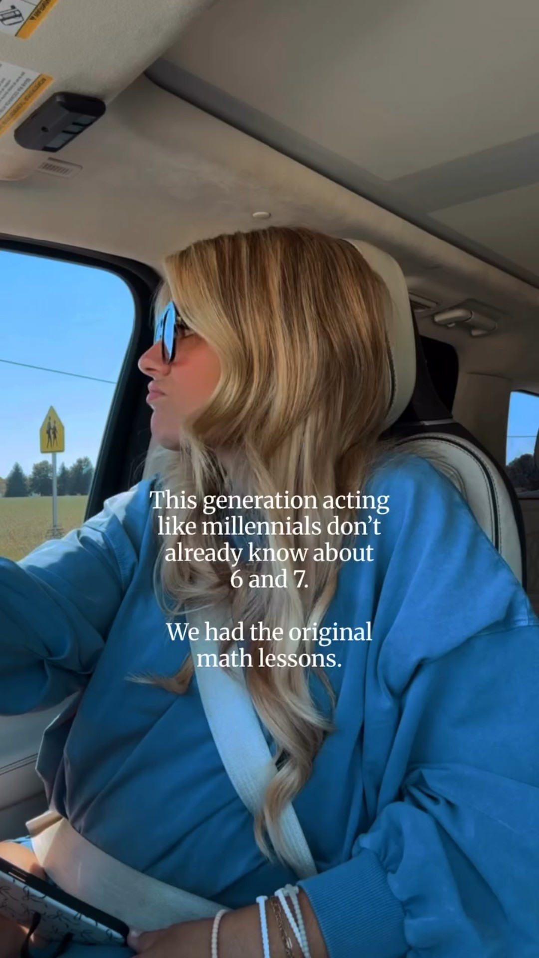 Gen Z. Take notes. This is what real number fluency looks like. 🤣

#millenial #millenialmom #genzhumor #millenialhumor #mommode #1988baby #motherhood #midwestmom #millenialfunny #67