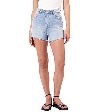 Rolla's Original Sunshine Blue High Rise Denim Shorts - 31 | Dillard's