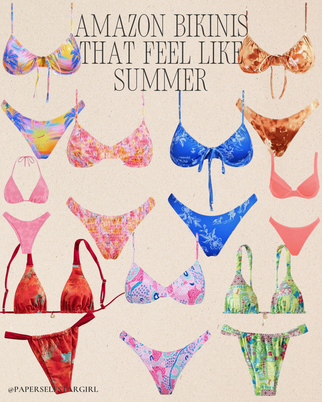 Amazon bikinis that feel like summer the second you put them on. 🍊🏖️🌺 Bright, cheerful, and made for pool parties, vacation mornings, sunbathing, beach days, and every sunny plan on your calendar. 

Add to cart before your favorite colors sell out. ☀️

#LTKSwim #LTKSeasonal #LTKMidsize