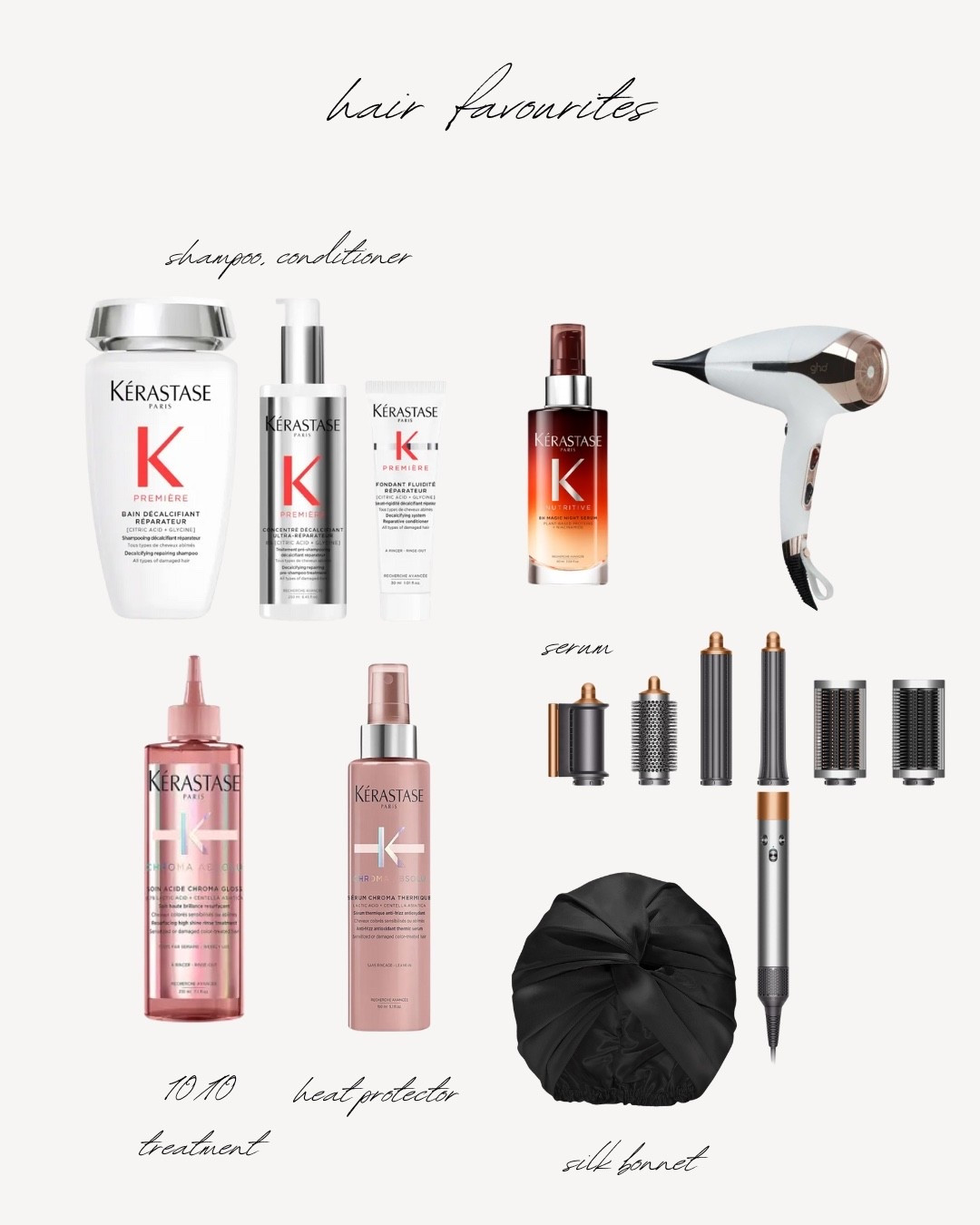 My top hair products! And the silk bonnet is a non negotiable 

#LTKbeauty #LTKaustralia