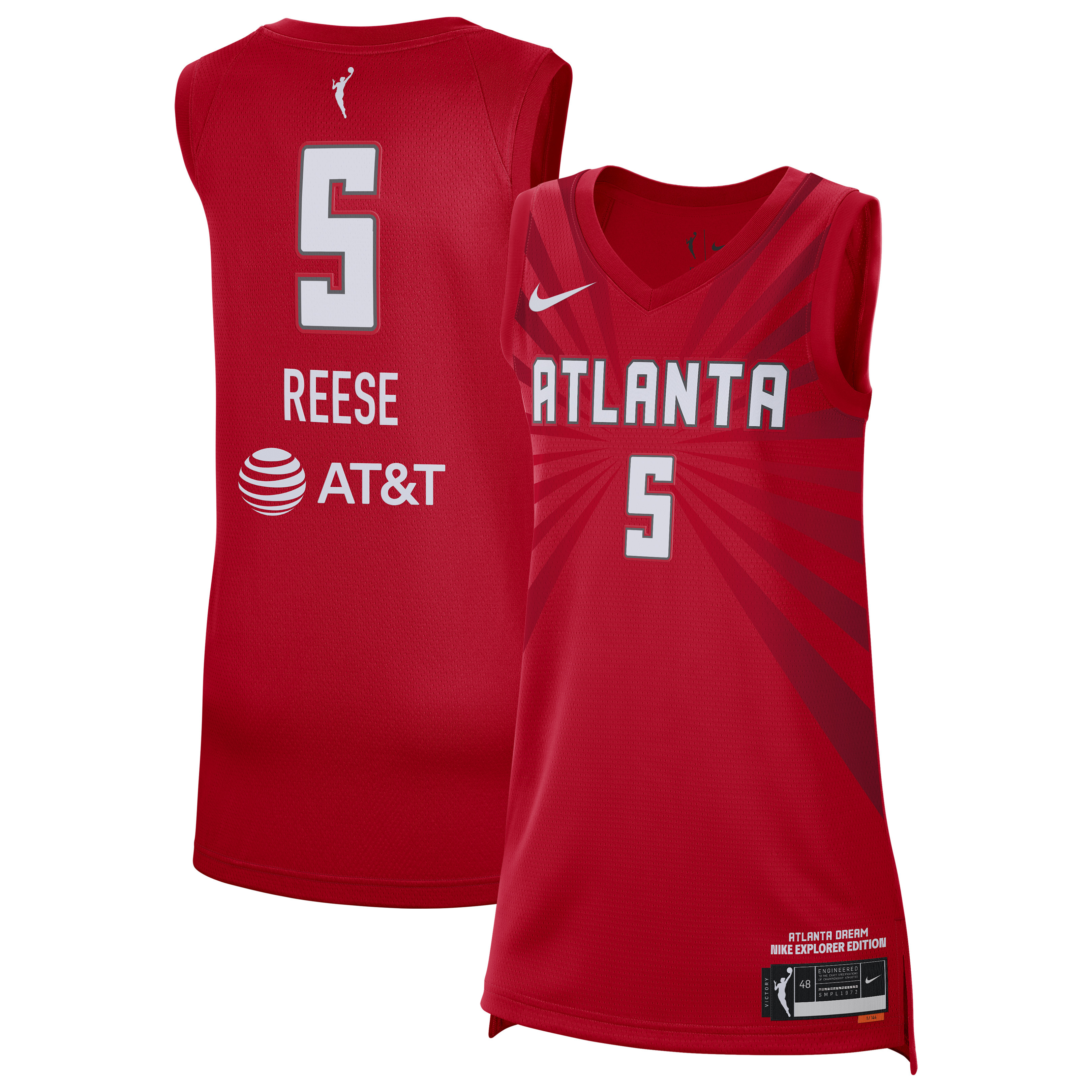 Unisex Nike Angel Reese Red Atlanta Dream Victory Jersey - Explorer Edition | Fanatics