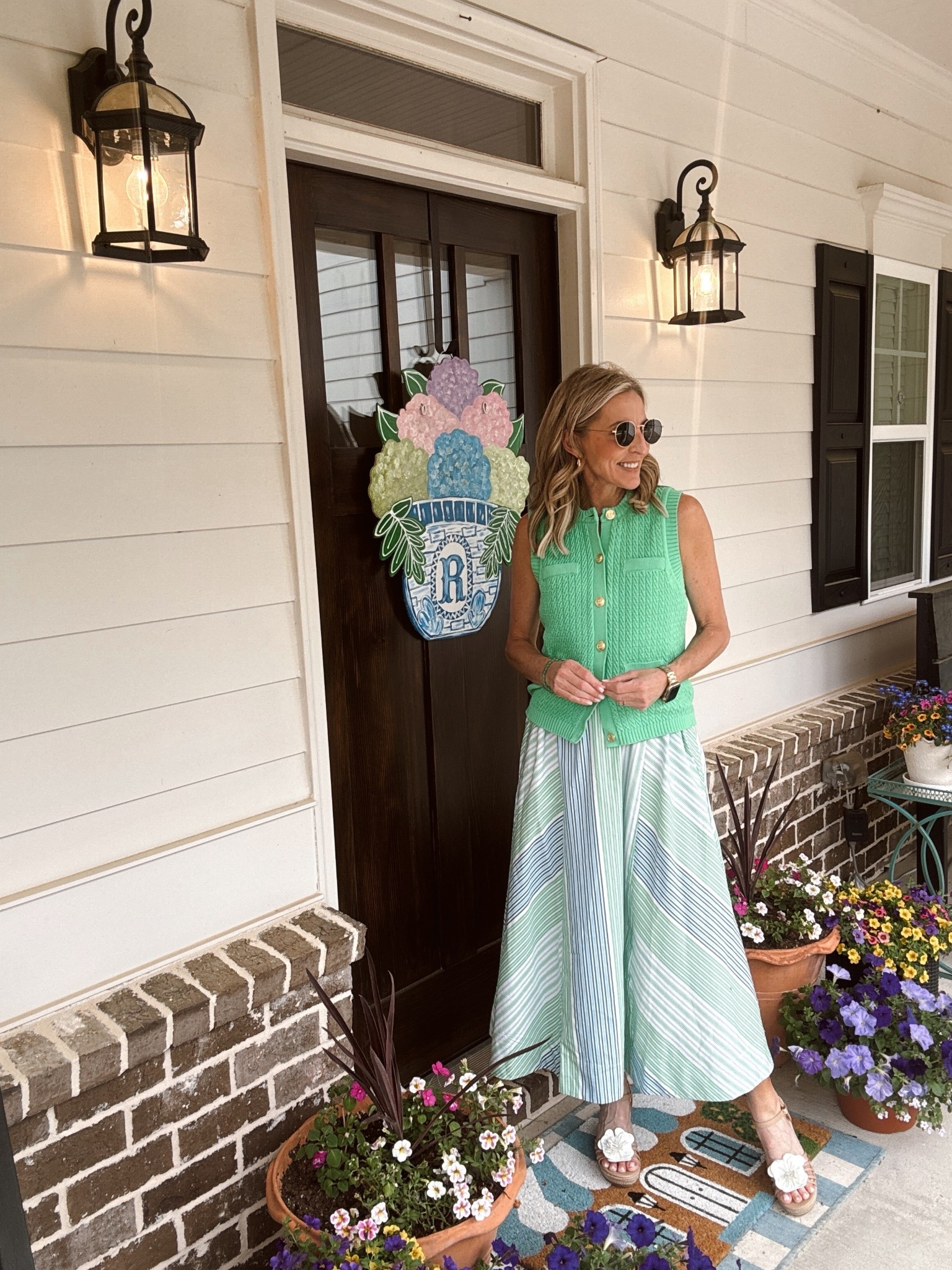 Loving the addition to this collection the pop of green.  This dress under the sweater is so perfect for summer, but for work just add a sweater over top! So cute and perfect for the office or brunch with the girls. 💚

#LTKootd #LTKmomlife #LTKgrwm