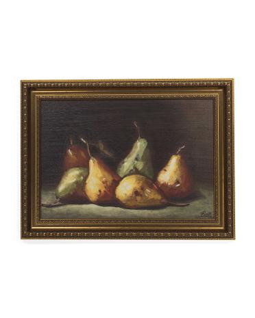 24x18 pear parade wall art | TJ Maxx