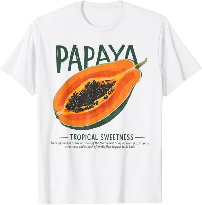 Papaya Tropical Sweetness T-Shirt | Amazon (US)